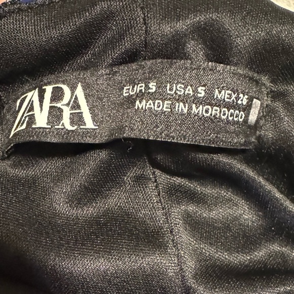 Zara Women’s  Blue disco Vegas Dress - Picture 4 of 4